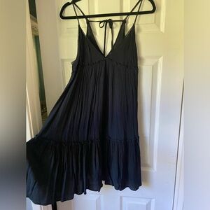 Black summer dress
